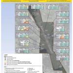 Courtesy of Navy                                A Navy map of Outlying Field Coupeville shows the results for test wells.