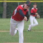 Coupeville&rsquo;s Chelsea Prescott throws a pitch for the Wolves. (Photo by Jim Waller/Whidbey News-Times)