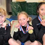 Whidbey athletes win six gold medals at regional championships / Trampoline and tumbling