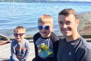 Scenic route: Roberts runs length of Whidbey Island