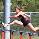 Coupeville sophomore Lindsey Roberts ran in the past two state meets in the 100 hurdles. (Photo by John Fisken)