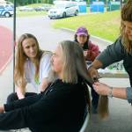 Father, son haircuts take on a new meaning at Relay for Life