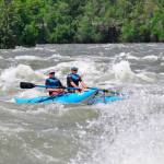 Father, son save teenager in rafting trip