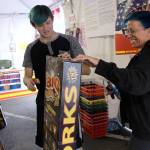 File photo 2016/Whidbey News-Times                                Having recently moved from Hawaii, where fireworks are banned, Michelle Coulson and her son Calvin Coulson planned to celebrate Independence Day with a bang last July.