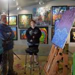 Artist encourages Ryan’s House youth to paint from the soul