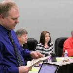 High school principal Duanne Baumann discussed new programs he hopes to bring to the middle and high school this fall. 2017 Whidbey News-Times file photo