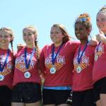 Oak Harbor&rsquo;s Indecisive won the high school girls division. (Photo by Trina Coe)