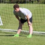 Chaz Purdy won the high school division in Goalie Wars. (Photo by Trina Coe)