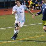 Oak Harbor&rsquo;s JJ Mitchell earned his third consecutive first-team, all-league selection this year. (Photo by Jim Waller/Whidbey News-Times)