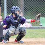 Catcher Brock Boyer waits for a pitch. (Photo by John Fisken)