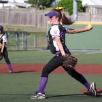 Reese Wasinger fires a pitch for North Whidbey. (Photo by John Fisken)