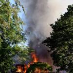 Kyle Jensen / The Record &mdash; Plumes of smoke could be seen from miles away.