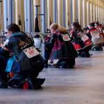 Elena Flake, left, takes aim during the competition. (Submitted photo)