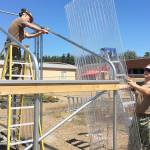 Naval engineers ‘plant’ greenhouse