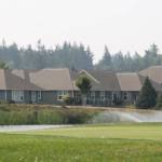 Mary Ann Hartman putts in the Ladies&rsquo; Club Championship last week. (Photo by Jim Waller/Whidbey News-Times)