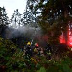 ‘Suspicious’ fire destroys Honeymoon Bay home