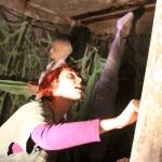 2016 file photo/ Whidbey News-Times                                Volunteers help decorate for the Haunted Fort at Fort Casey last year.