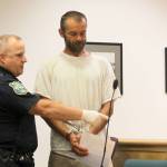 Photo by Jessie Stensland/Whidbey News-Times                                Charles Taylor appears in Island County Superior Court earlier this month.