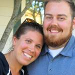 Skye Newkirk and Caitlin Jones married over the summer and see themselves as a typical, young married couple. Newkirk works for Island County as a behavioral health specialist and leads an opioid outreach team. Photo by Patricia Guthrie/Whidbey News-Times