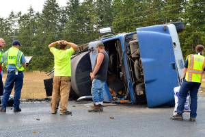 Accident leaves a big mess for biz owner to clean up