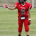 Cameron Toomey-Stout was 5-2, 100 pounds as a freshman football player. (Photo by John Fisken)