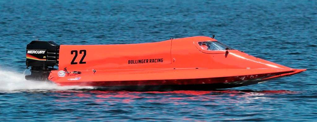 Bollinger said he had &ldquo;a fast boat this year.&rdquo; (Photo by Chris Denslow)