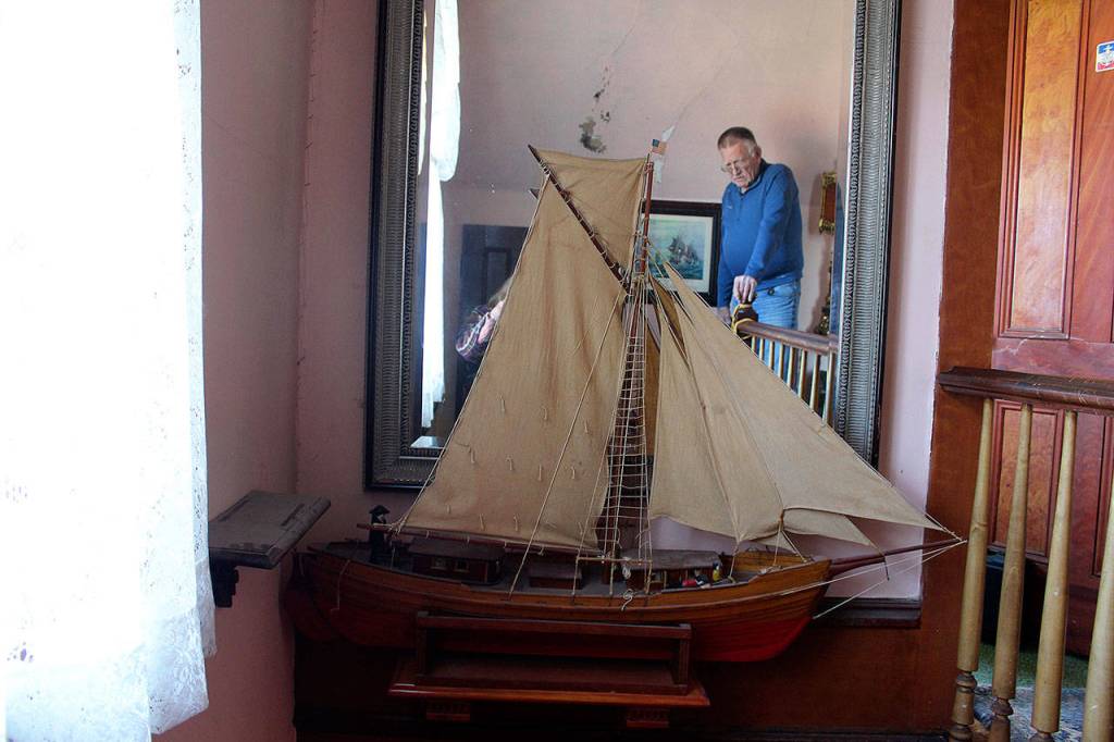 The Clapp House, shortly after it was built in 1886 for Captain Joseph Clapp and his wife, Molly.