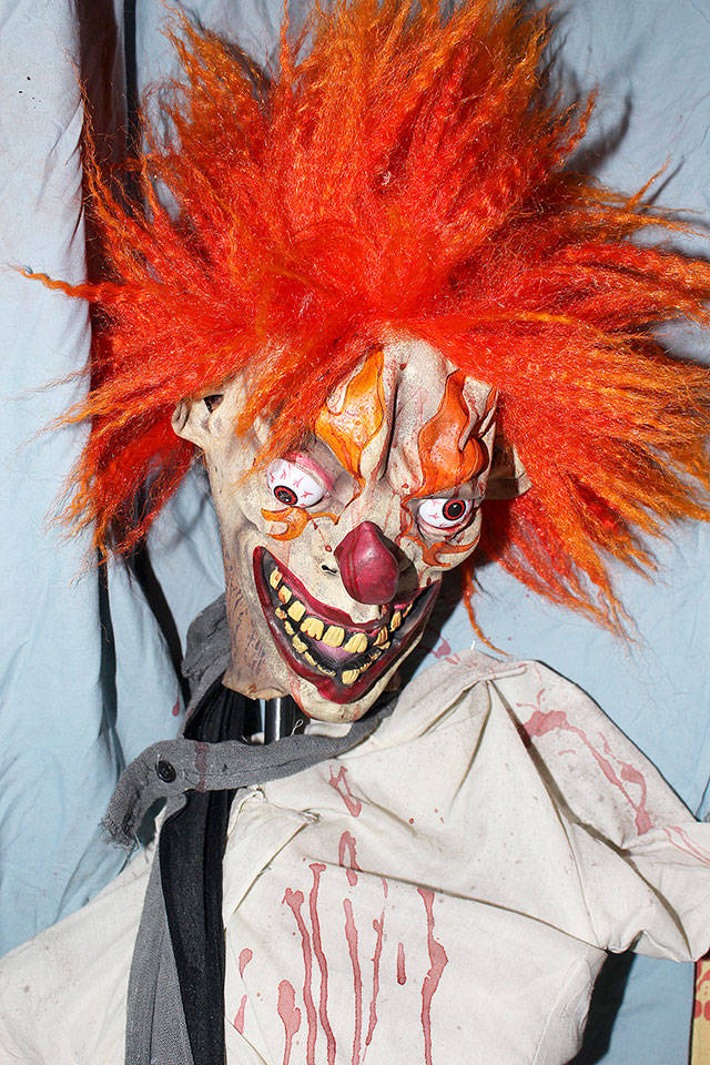 One of many heads hanging around Frightville.