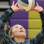 Wildcats move up with win / Volleyball