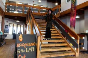 Annabelle Rockwood, the new owner of the old Feed Seed store on Fidalgo Avenue. Rockwood purchased the Oak Harbor building in July, renovated it in record time and is seeking a diverse group of tentants to fill the 10,000-square foot space. Photos by Patricia Guthrie/Whidbey News-Times