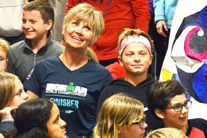 Oak Harbor science teacher back from Ironman championships