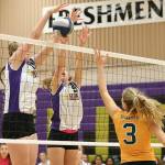 Wildcats rally for win over Scots / Volleyball