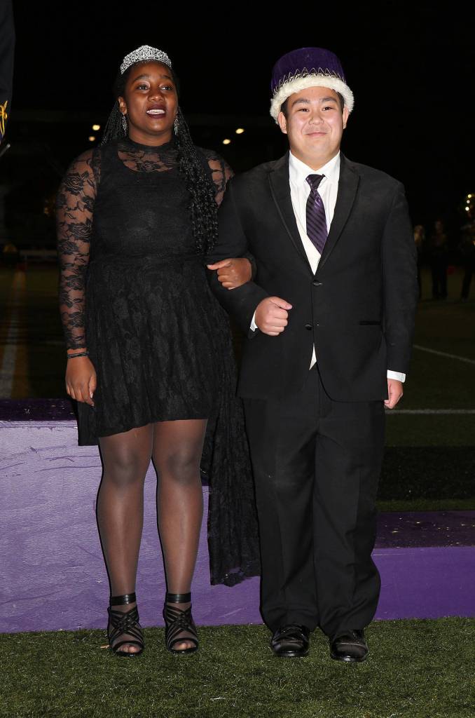 Princess Desirae Payne and Prince John Bird.(Photo by John Fisken)