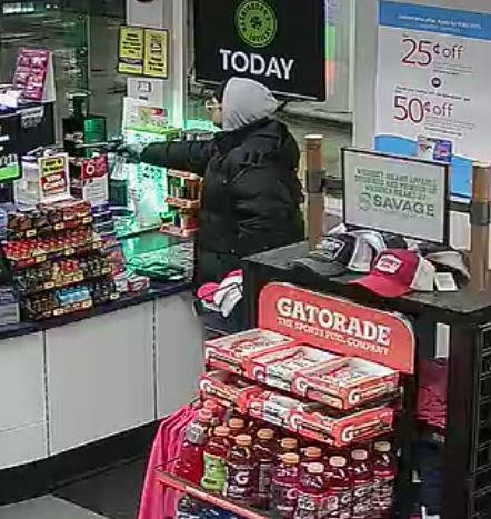 Sheriff’s office releases images of armed-robbery suspect