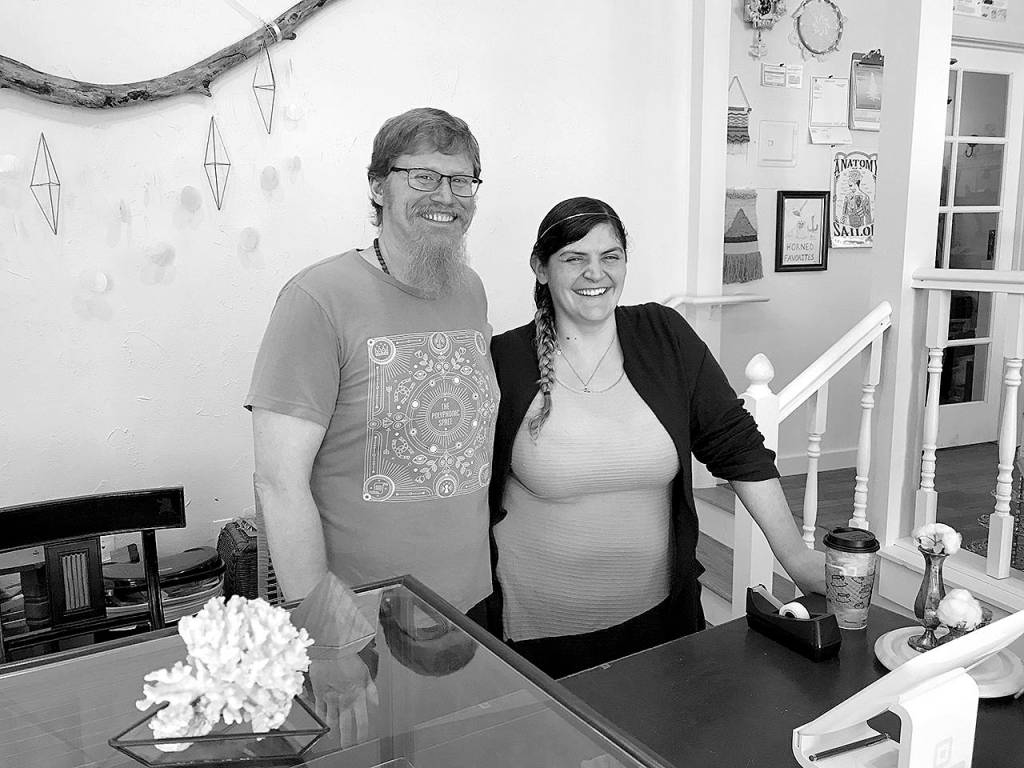 Rosalie Gale photo                                Allamano owns and operates the store with a little help from her husband, Matt. The store is located at 107A First Street on Langley.