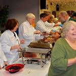 North Whidbey Community Harvest will once again serve a free fully-loaded Thanksgiving dinner at the Elks Lodge. Some 3,000 people are expected; another 400 meals will be delivered. Photo provided