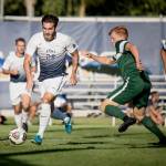 Caley Powers (22) was one of the leading scorers for California Baptist this fall.(Photo courtesy of CBU Athletics)