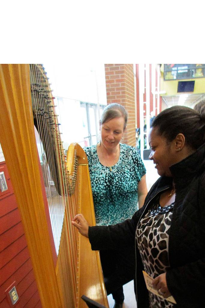 Saratoga Orchestra holds its annual petting zoo before Peter and the Wolf holiday performances this month. Instruments will be available for a hands-on experience for both the young and young-at-heart. Photo provided