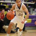 Haven Brown goes on the attack for the Wildcats.(Photo by John Fisken)