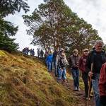 Hikers descend a trail in Deception Pass State Park, which again will host a guided First Day Hike. Its also a Discover Pass free day. Photo provided by Dave Wenning