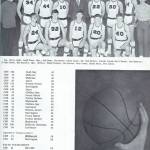 Heres a shot of the yearbook page that features the record-setting Coupeville High School 1969-70 boys basketball team.