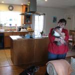 A sense of humor is needed for her job, which often brings back painful memories of growing up, says Tammi Moses. She calls herself, CEO  Chief Encouragement Officer  of her business, Homes Are For Living. Her cat Felix is Chief Nap Enforcer, and dog, Kiah, Communication Ambassador.