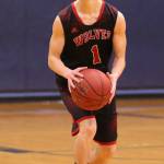 Jered Brown looks for an open teammate in Saturdays game. (Photo by John Fisken)