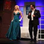 Emily Hoyt playing Ulla is the producers right-hand gal and eventual wife of Leo Bloom, played by Fernando Duran.