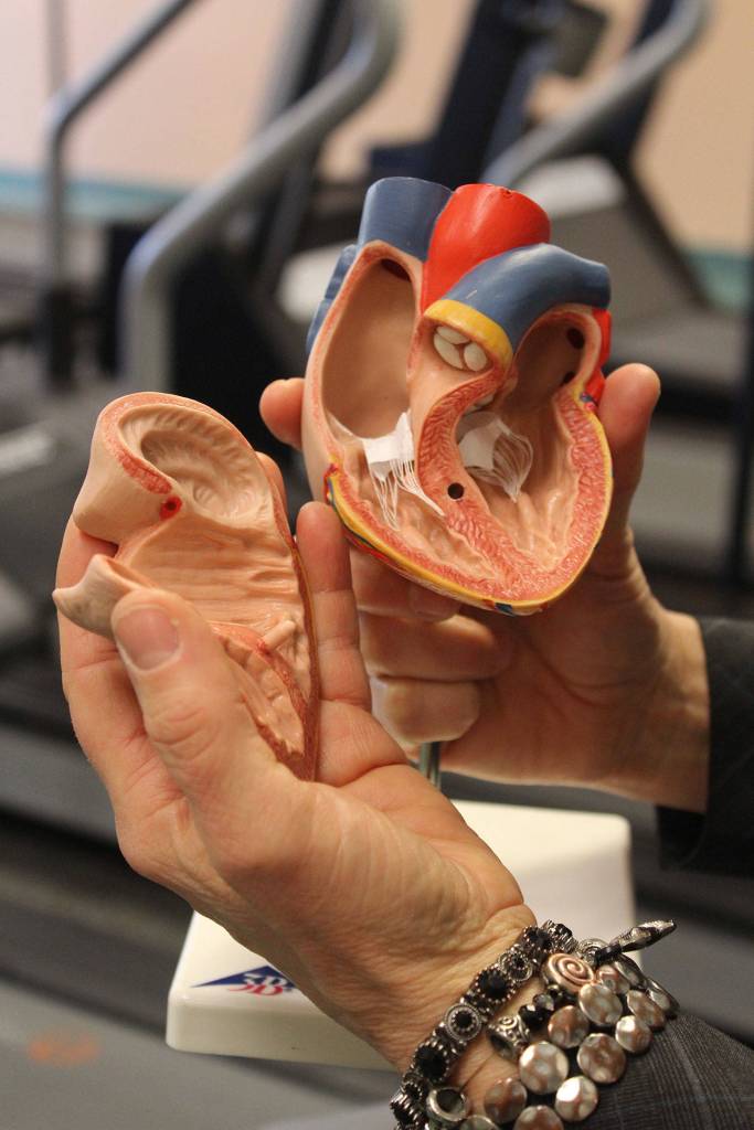 Helping women fend off their No. 1 killer - heart disease - is the aim of the Heart of a Woman program. It provides low-income women with free cardiac screening through funding by local Soroptimist International chapters and support from WhidbeyHealth. Photo by Patricia Guthrie/Whidbey News-Times