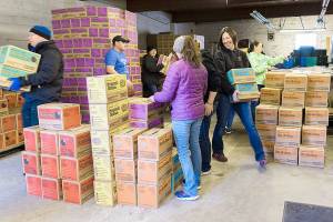 Girl Scouts load up faves as fundraiser kicks off