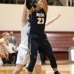 Coupeville grad Makana Stone, who led Whitman college in rebounding this year, was named to the Northwest Conference first team earlier this week. (Photo by John Fisken)