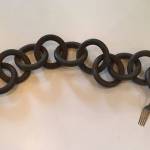 Katrina Hude calls this piece made from old forks and chain links, Imposter. Photo provided