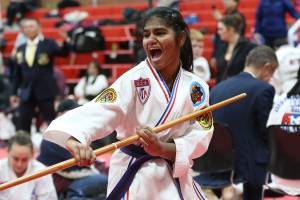 Athletes square off in taekwondo tournament