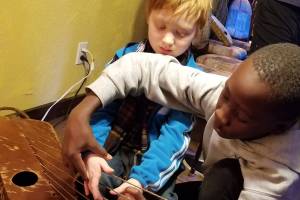 Music connects kids, cultures